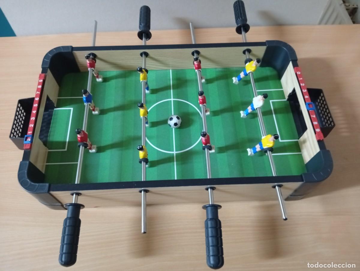 Jouets Anciens et Jeux de collection: FUTBOLIN DE SOBREMESA EN MADERA DE CALIDAD PARA NI&Ntilde;OS