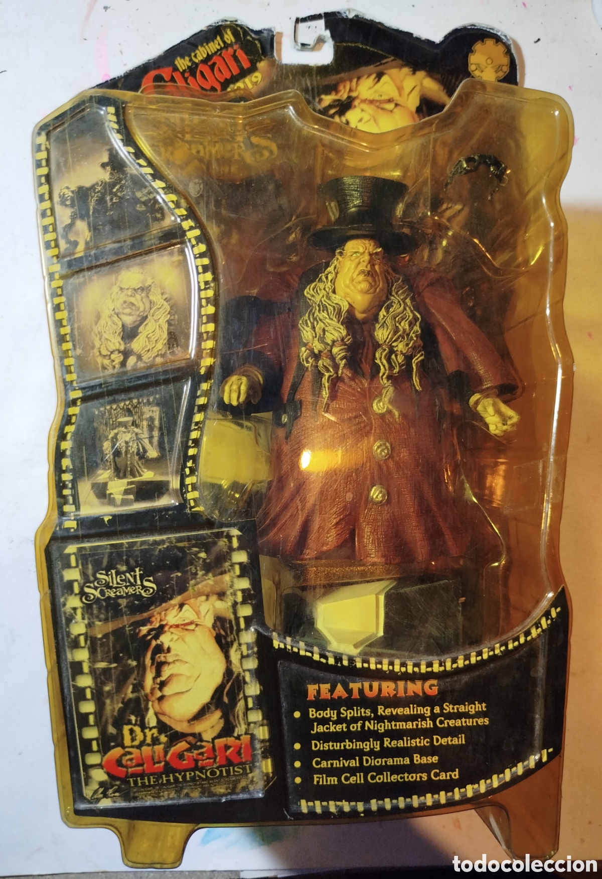 Antique Toys and Collectible Games: Figura del Doctor calligari terror blister