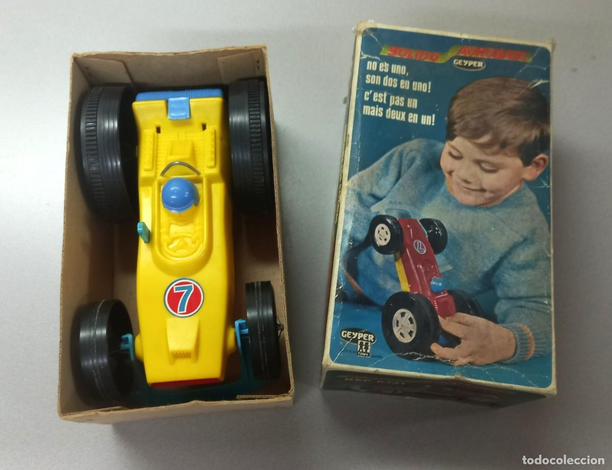 Juguetes antiguos y juegos de colecci&oacute;n: Juguete Antiguo: B&oacute;lido Acr&oacute;bata Geyper - Agencia Tomy Jap&oacute;n - Con Caja Original - A&ntilde;os 70