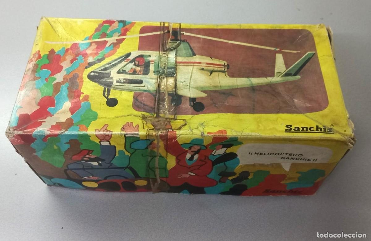 Juguetes antiguos y juegos de colecci&oacute;n: Juguete Antiguo: Helic&oacute;ptero Moby Dick Sanchis Ref. 264 - Completo con Caja Original