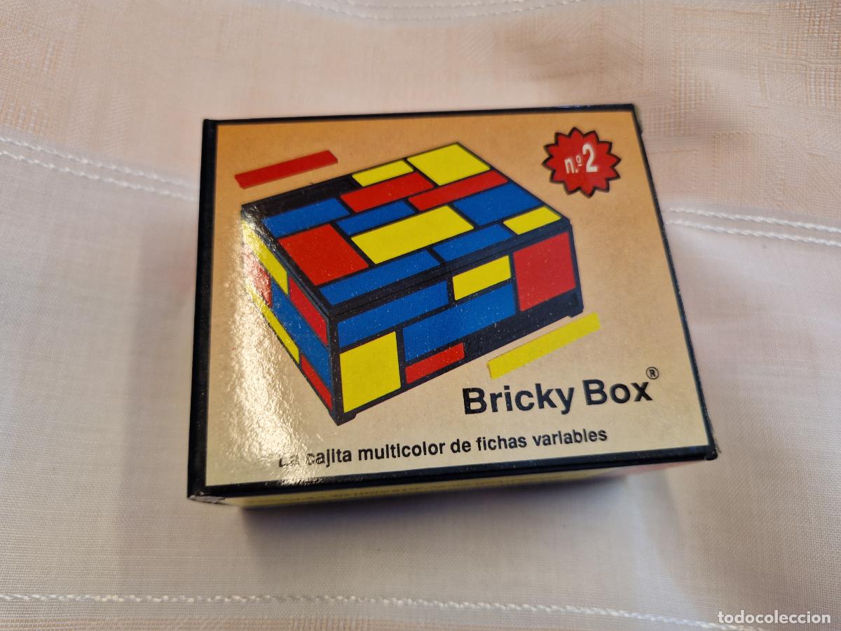 Juguetes antiguos y juegos de colecci&oacute;n: BONITO JUEGO BRICKY BOX. LA CAJITA MULTICOLOR DE FICHAS VARIABLES.