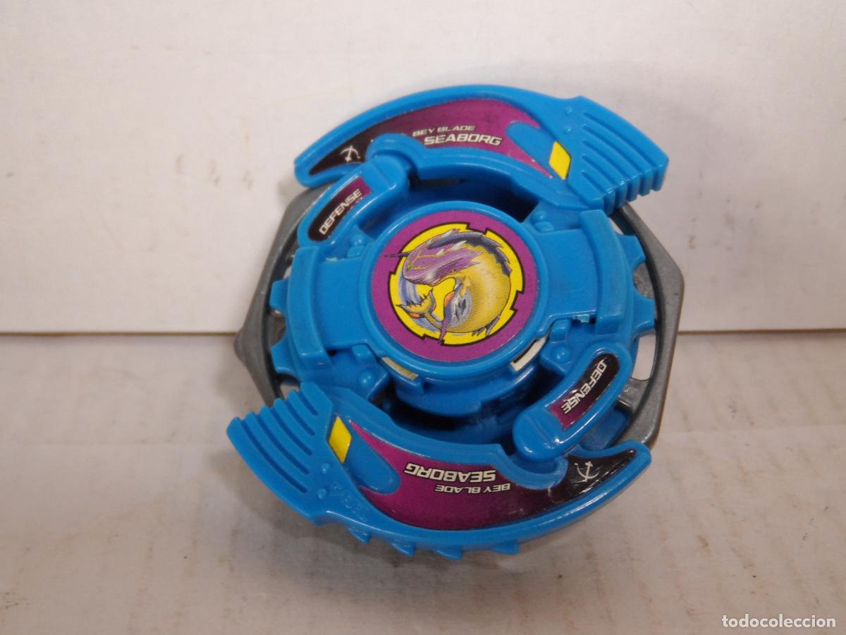 Juguetes antiguos y juegos de colecci&oacute;n: BEYBLADE 1&ordm; GENERATION SEABORG 2001 HASBRO TAKARA