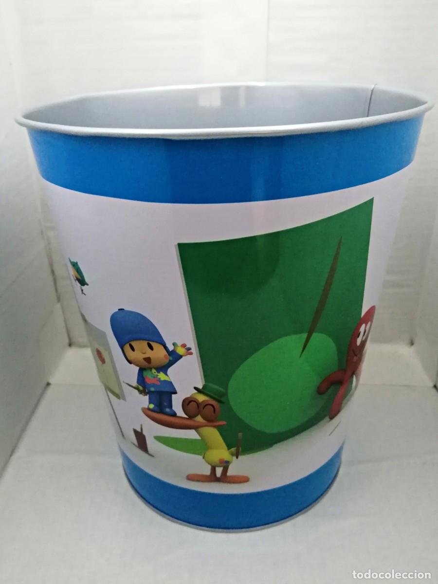 Juguetes antiguos y juegos de colecci&oacute;n: Pocoyo papelera de dormitorio o de cuarto de juegos nueva