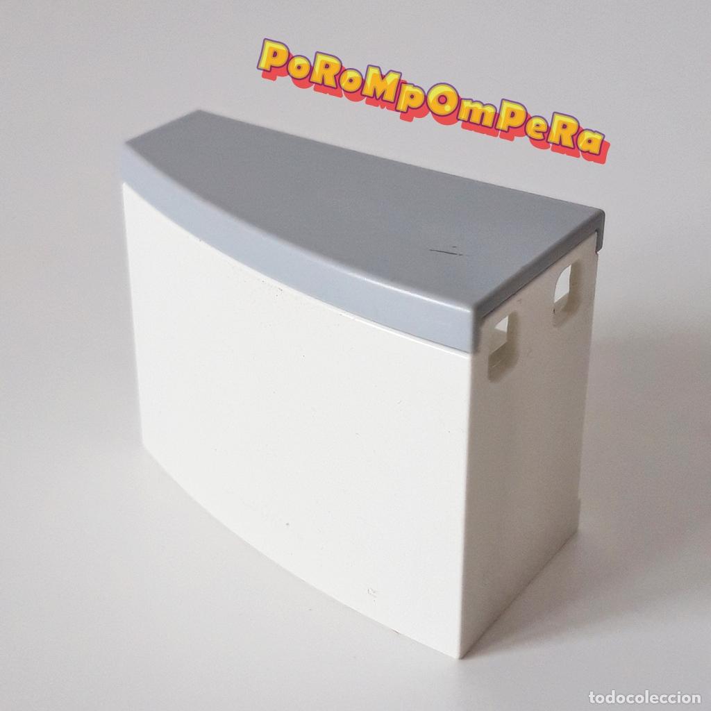 Juguetes antiguos y juegos de colecci&oacute;n: PLAYMOBIL MOSTRADOR CURVO BLANCO-GRIS CL&Iacute;NICA VETERINARIA 4374 5870 SIMILAR 5485 CG5G