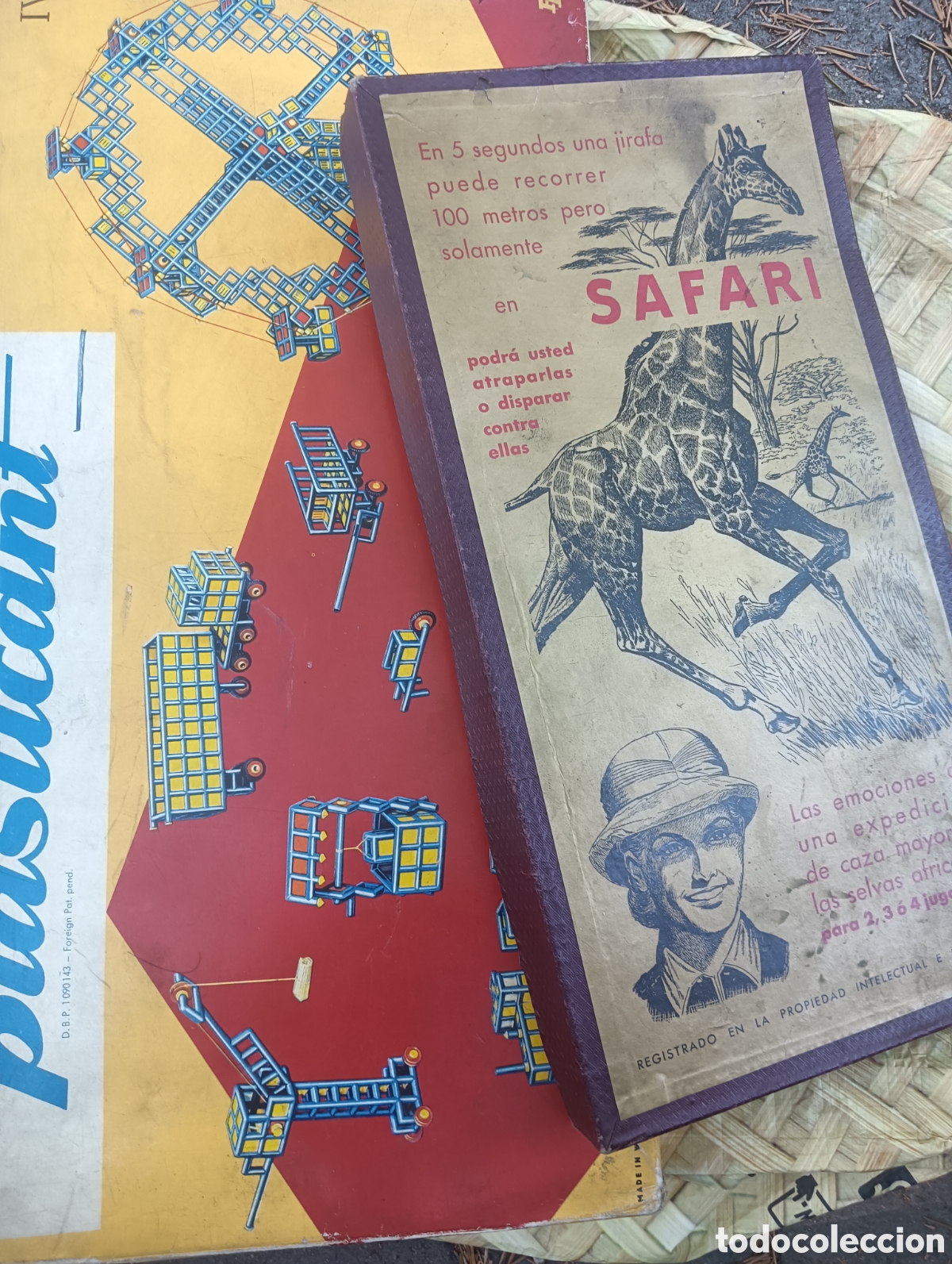Juguetes antiguos y juegos de colecci&oacute;n: Juegos de mesa vintage 50s