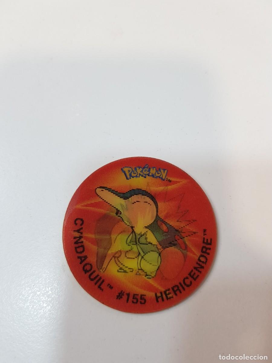 Juguetes antiguos y juegos de colecci&oacute;n: Tazo pokemon Flippo 3d lenticular Cyndaquil