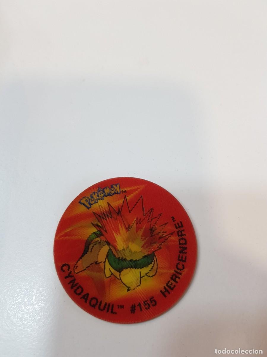 Juguetes antiguos y juegos de colecci&oacute;n: Tazo pokemon Flippo 3d lenticular Cyndaquil