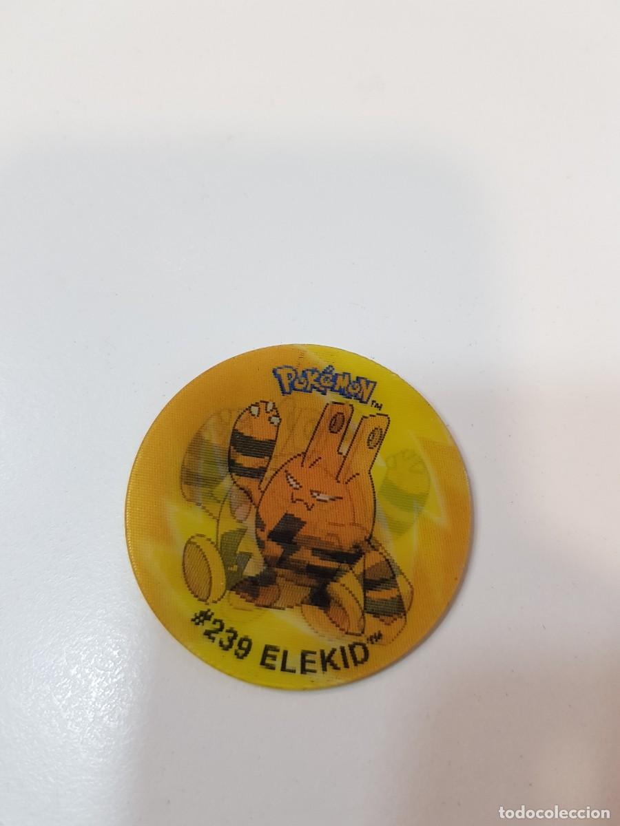 Juguetes antiguos y juegos de colecci&oacute;n: Tazo pokemon Flippo 3d lenticular Elekid