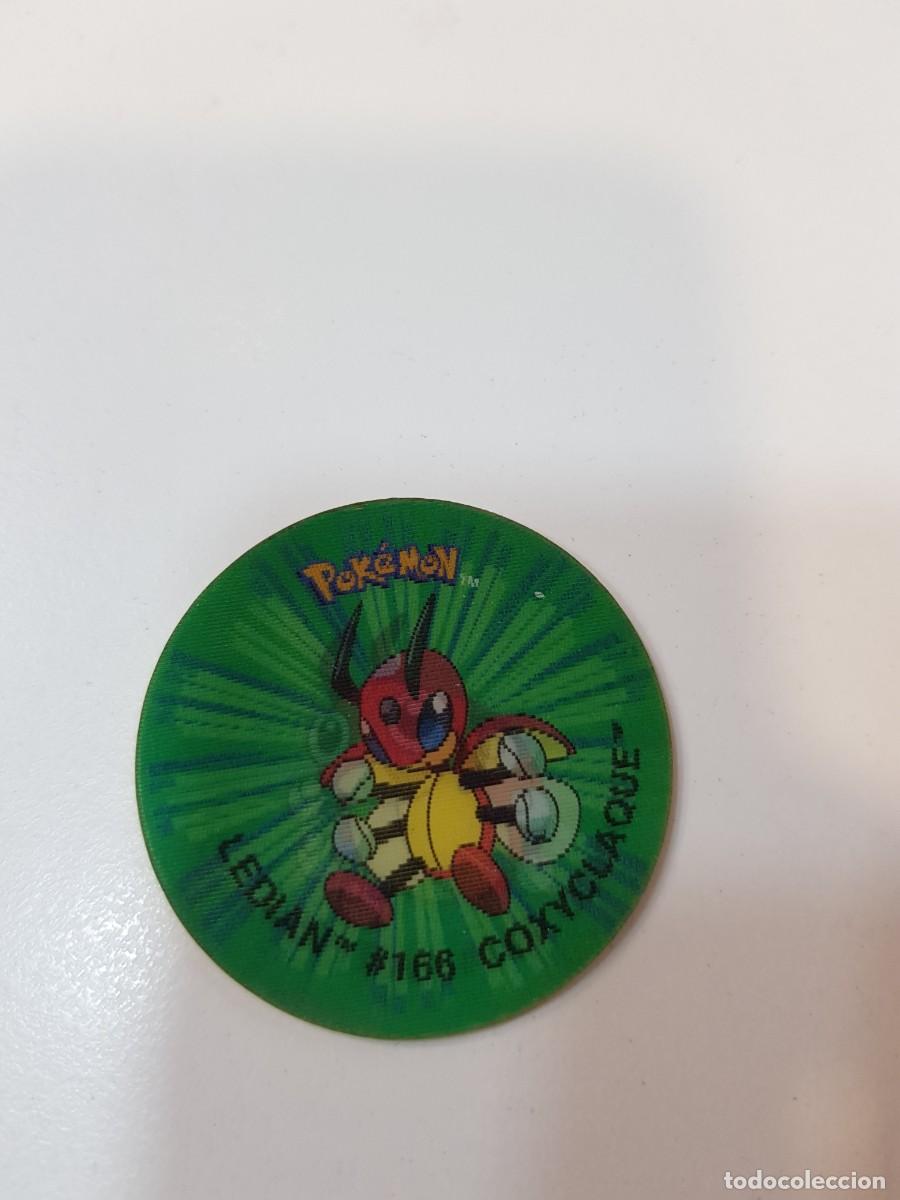 Juguetes antiguos y juegos de colecci&oacute;n: Tazo pokemon Flippo 3d lenticular ledian