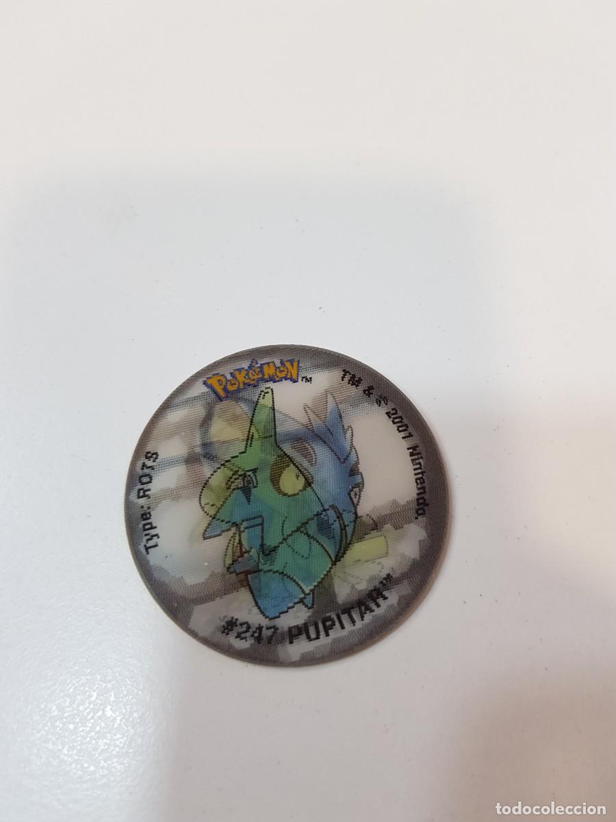 Juguetes antiguos y juegos de colecci&oacute;n: Tazo pokemon Flippo 3d lenticular Tyranitar