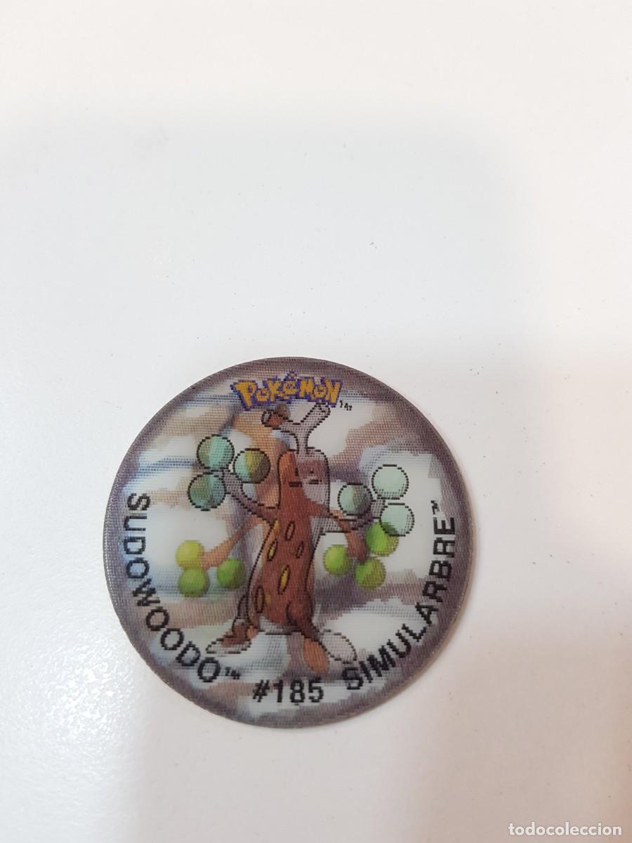 Juguetes antiguos y juegos de colecci&oacute;n: Tazo pokemon Flippo 3d lenticular Sudowoodo