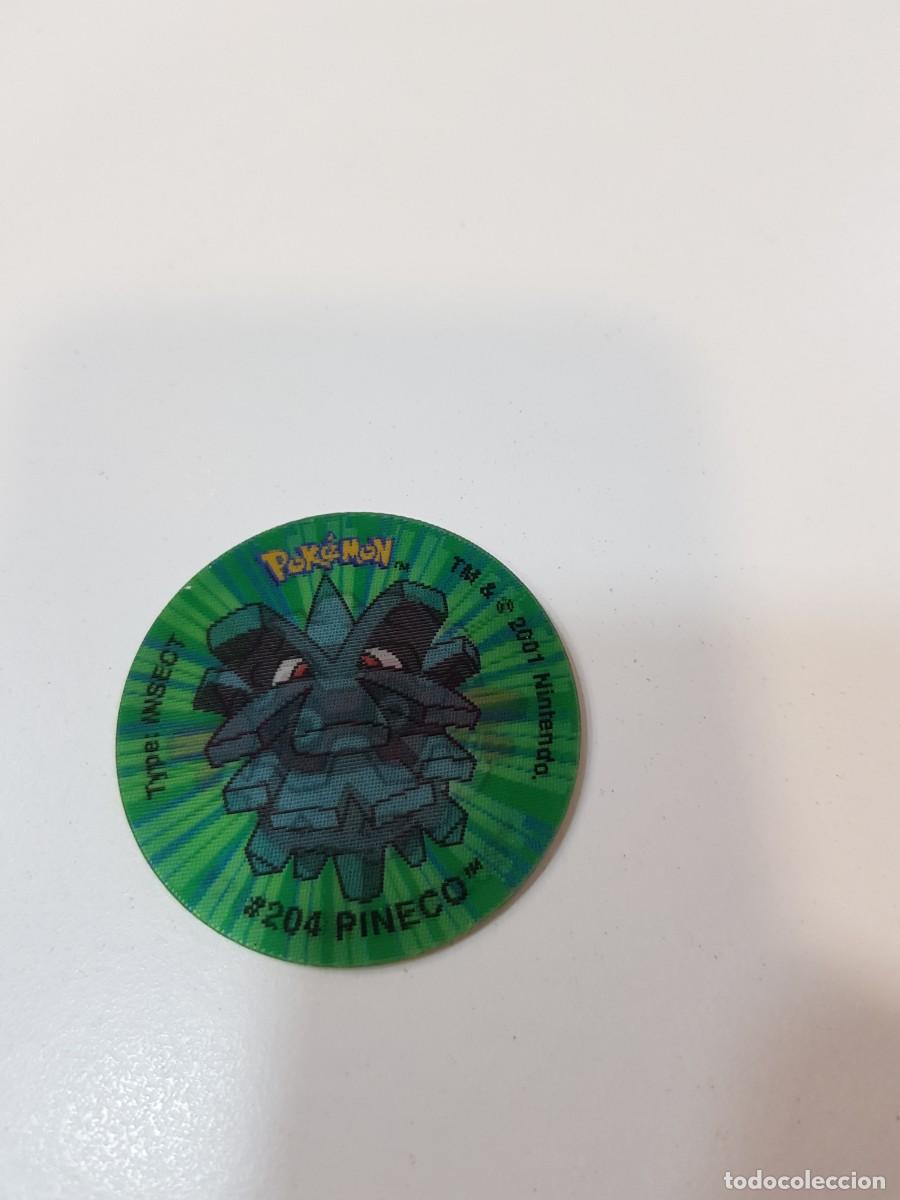 Juguetes antiguos y juegos de colecci&oacute;n: Tazo pokemon Flippo 3d lenticular Pineco
