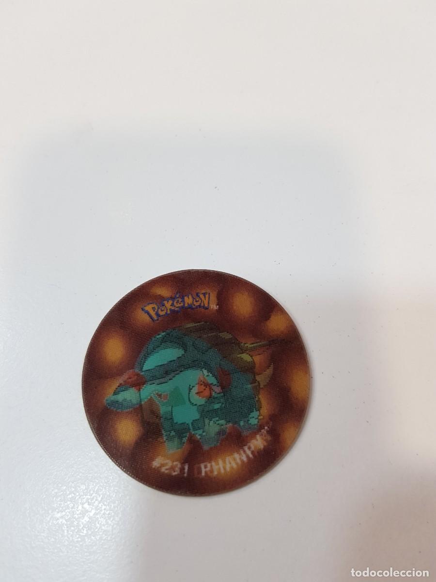 Juguetes antiguos y juegos de colecci&oacute;n: Tazo pokemon Flippo 3d lenticular Donphan