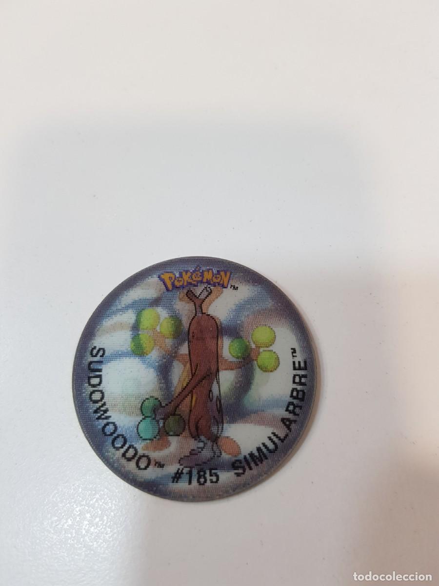Juguetes antiguos y juegos de colecci&oacute;n: Tazo pokemon Flippo 3d lenticular Sudowoodo