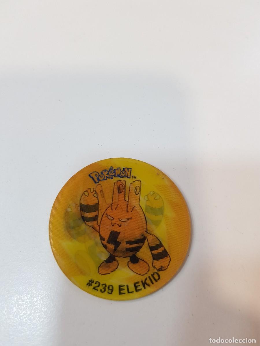Juguetes antiguos y juegos de colecci&oacute;n: Tazo pokemon Flippo 3d lenticular Elekid