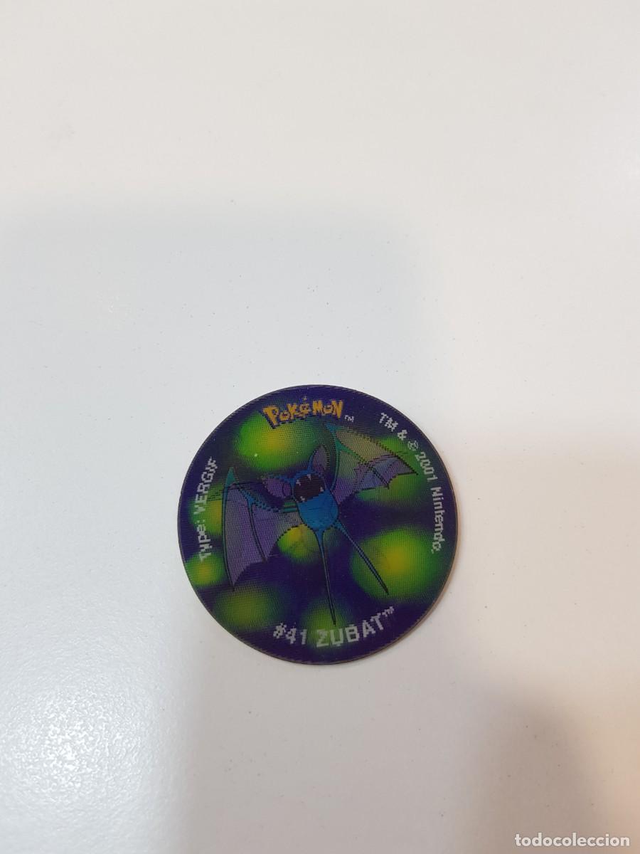 Juguetes antiguos y juegos de colecci&oacute;n: Tazo pokemon Flippo 3d lenticular Zubat
