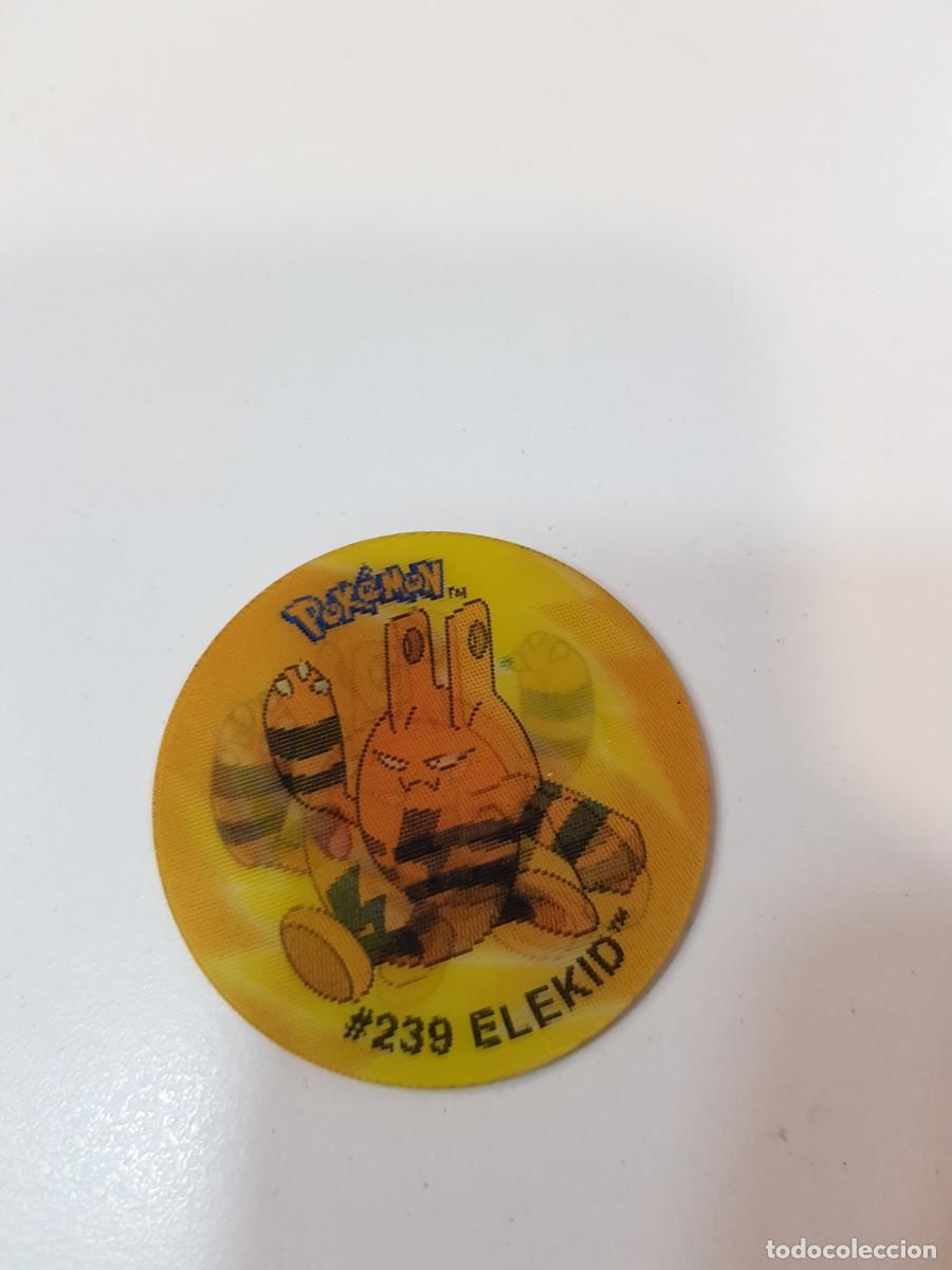 Juguetes antiguos y juegos de colecci&oacute;n: Tazo pokemon Flippo 3d lenticular Elekid
