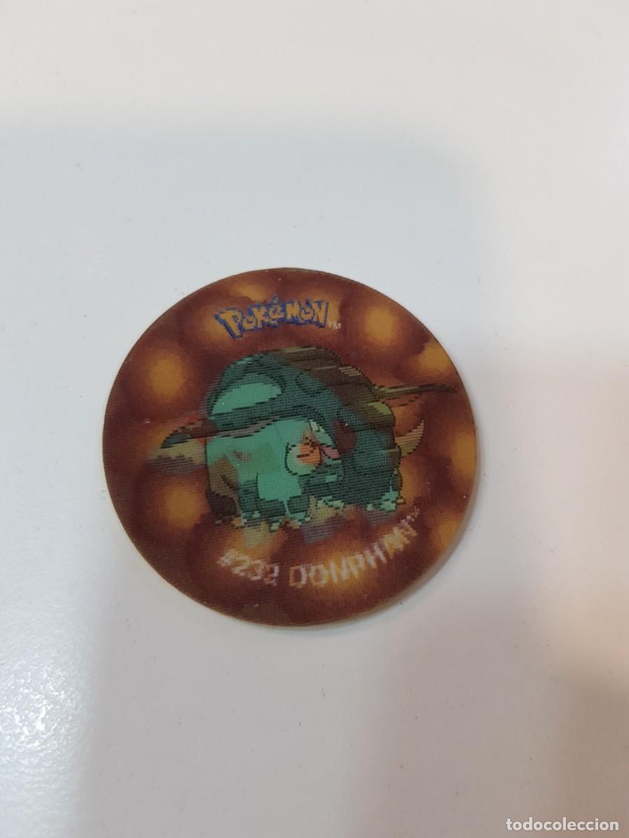 Juguetes antiguos y juegos de colecci&oacute;n: Tazo pokemon Flippo 3d lenticular Phanpy