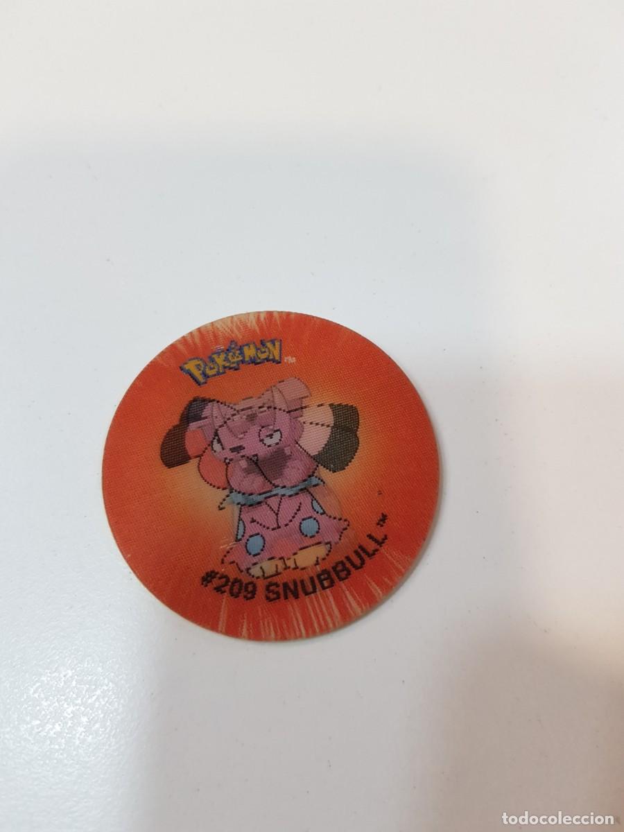 Juguetes antiguos y juegos de colecci&oacute;n: Tazo pokemon Flippo 3d lenticular Snubbull