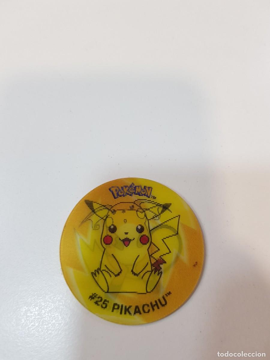 Juguetes antiguos y juegos de colecci&oacute;n: Tazo pokemon Flippo 3d lenticular Pikachu