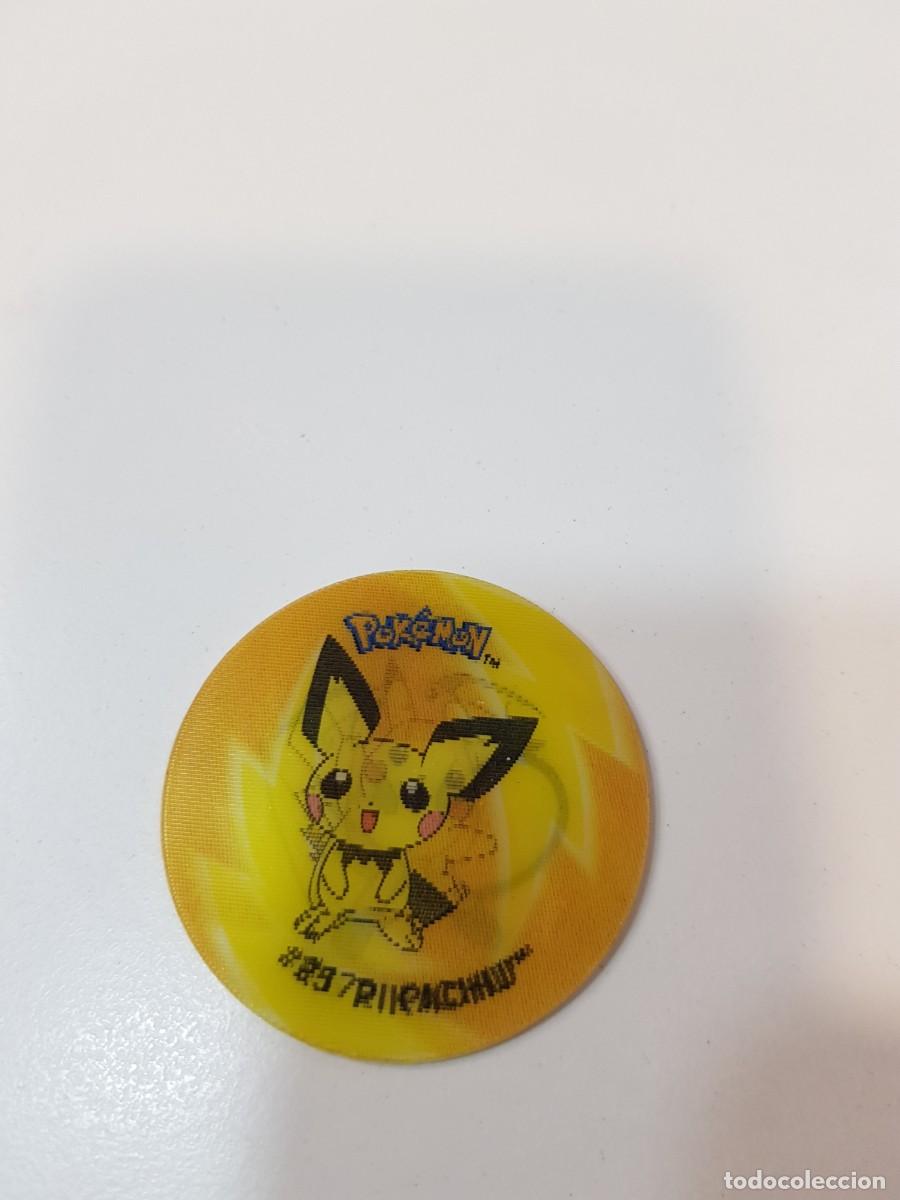 Juguetes antiguos y juegos de colecci&oacute;n: Tazo pokemon Flippo 3d lenticular Pikachu