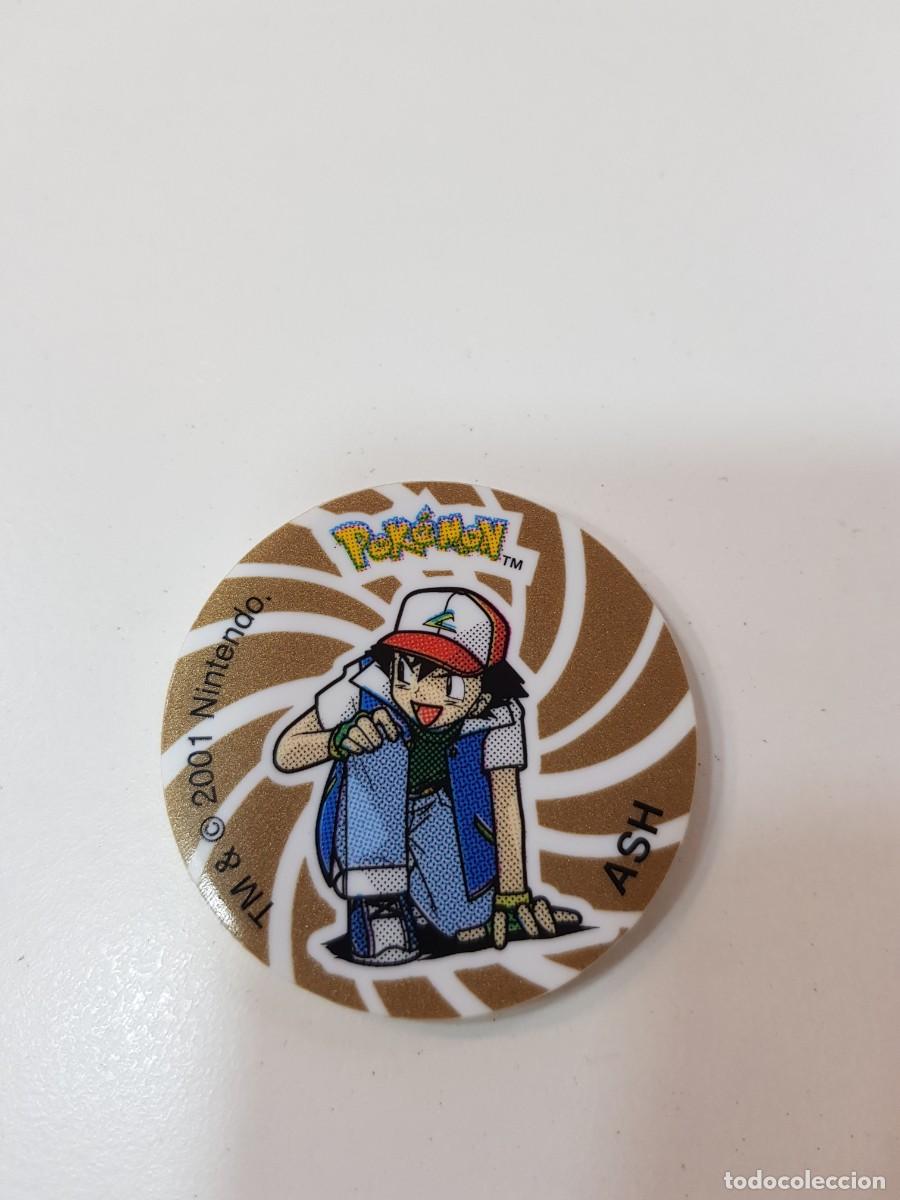 Juguetes antiguos y juegos de colecci&oacute;n: Tazo pokemon Flippo Slammer master tazo Ash