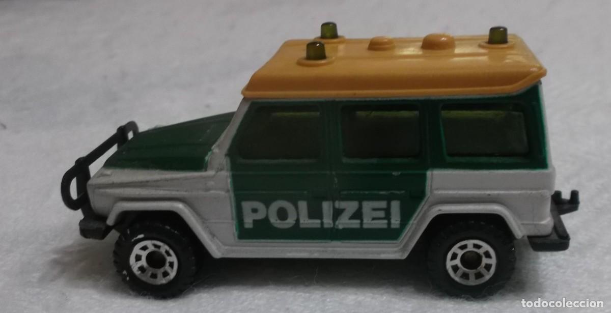 Juguetes antiguos y juegos de colecci&oacute;n: coche matchbox Mercedes Benz de la Polizei a&ntilde;o 1984
