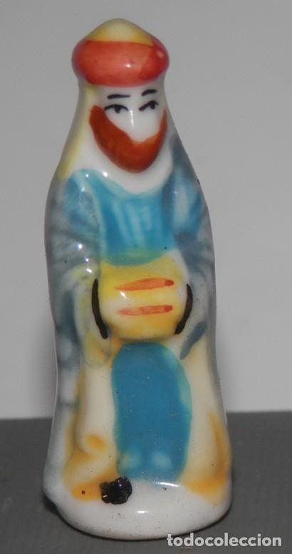 Juguetes antiguos y juegos de colecci&oacute;n: UNA FIGURA ROSC&Oacute;N DE REYS