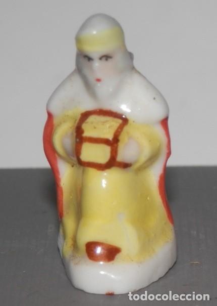 Juguetes antiguos y juegos de colecci&oacute;n: UNA FIGURA ROSC&Oacute;N DE REYS