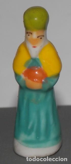 Juguetes antiguos y juegos de colecci&oacute;n: UNA FIGURA ROSC&Oacute;N DE REYS