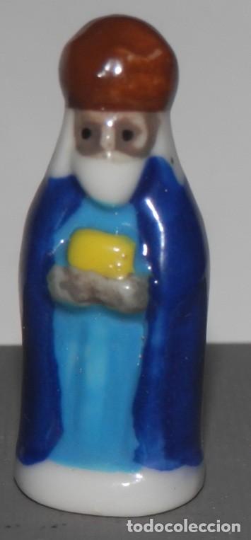 Juguetes antiguos y juegos de colecci&oacute;n: UNA FIGURA ROSC&Oacute;N DE REYS