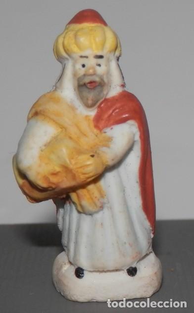 Juguetes antiguos y juegos de colecci&oacute;n: UNA FIGURA ROSC&Oacute;N DE REYS