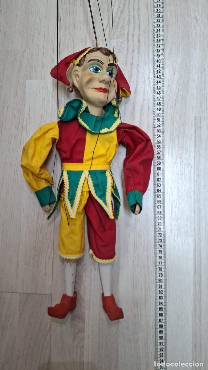 Juguetes antiguos y juegos de colecci&oacute;n: Marioneta antigua de madera