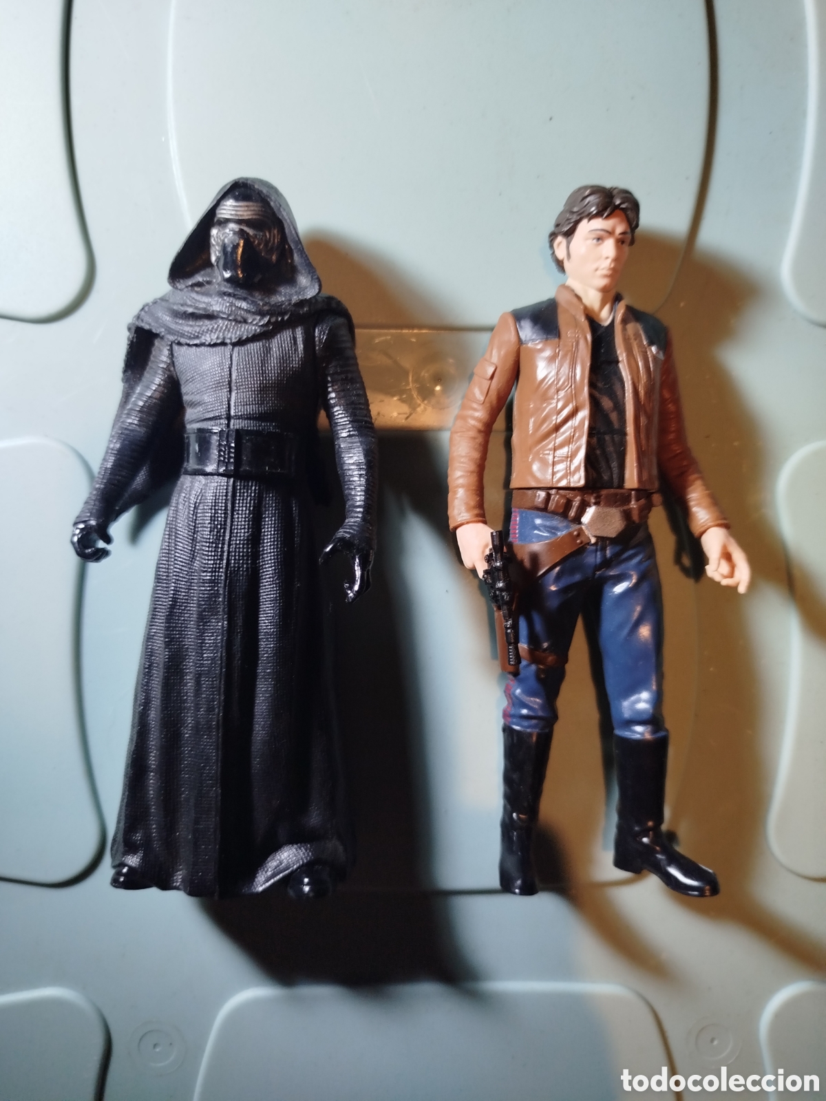 Juguetes antiguos y juegos de colecci&oacute;n: Dos figuras PVC star Wars