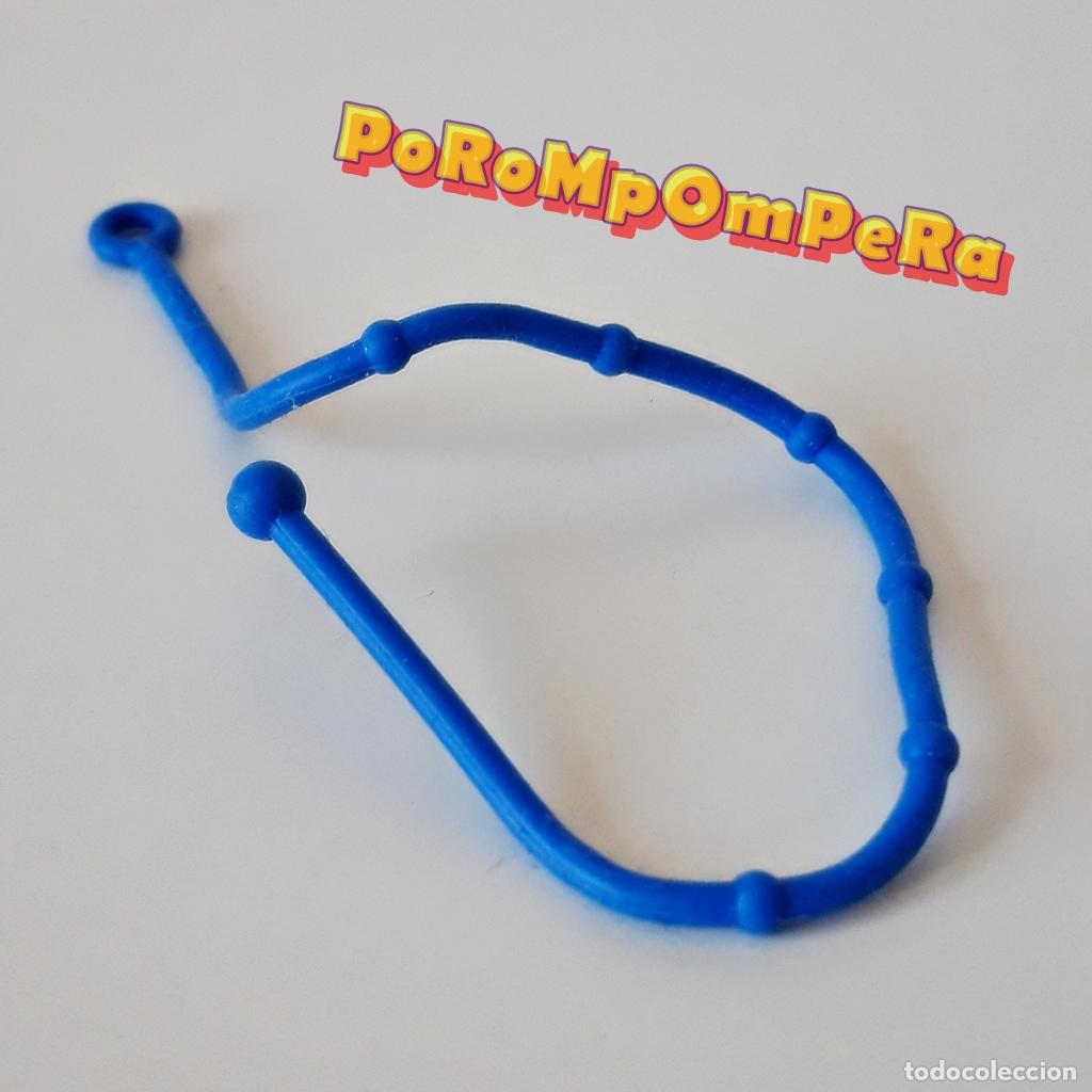 Juguetes antiguos y juegos de colecci&oacute;n: PLAYMOBIL PULSERA AZUL GOMA EVERDREAMERZ F6