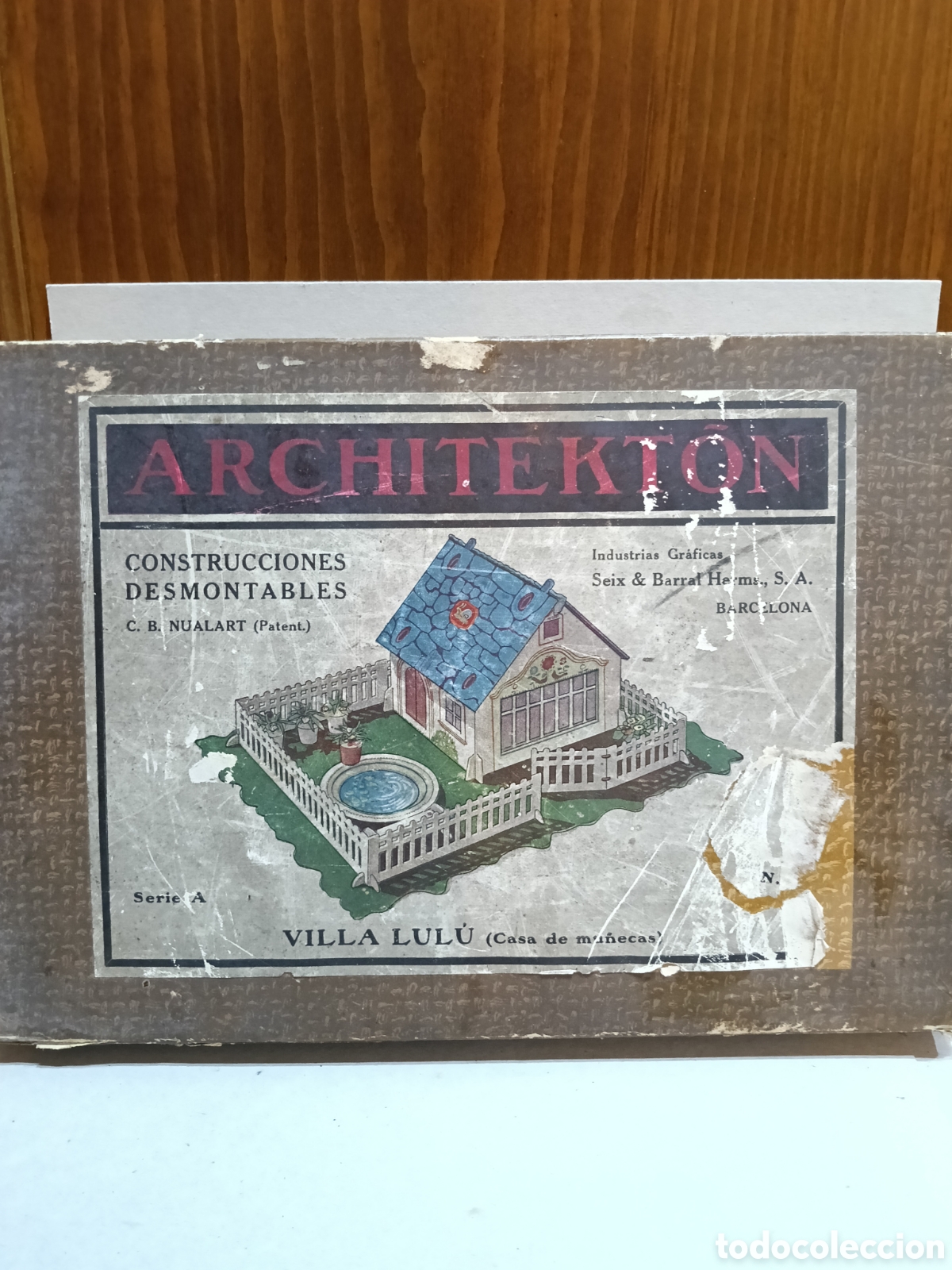 Juguetes antiguos y juegos de colecci&oacute;n: Construcci&oacute;n desmontable Architekton