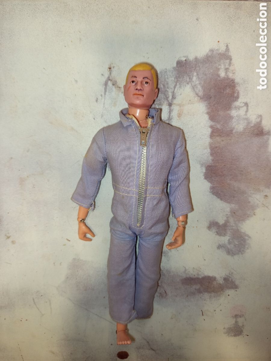 Juguetes antiguos y juegos de colecci&oacute;n: Mu&ntilde;eco soldado juguete action man MADE IN ENGLAND BY PALITO&Upsilon; HASBRO 1964 tipo madelman geyperman