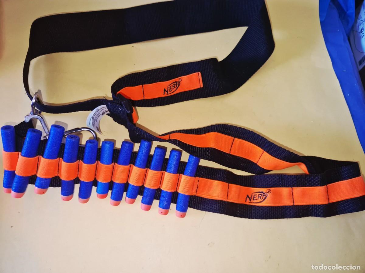 Juguetes antiguos y juegos de colecci&oacute;n: NERF CINTURON CON DARDOS DE ESPUMA