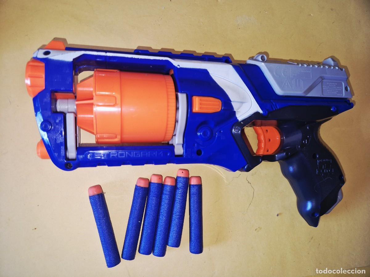 Juguetes antiguos y juegos de colecci&oacute;n: Nerf Strongarm - Pistola con dardos