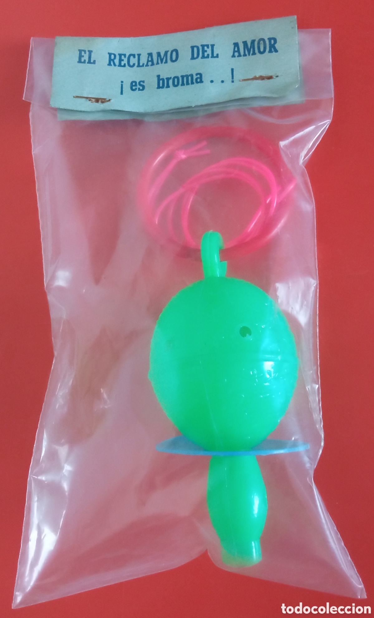 Juguetes antiguos y juegos de colecci&oacute;n: CHUPETA SONORA.BARATIJA KIOSKO NACIONAL 60'S.NUEVA.