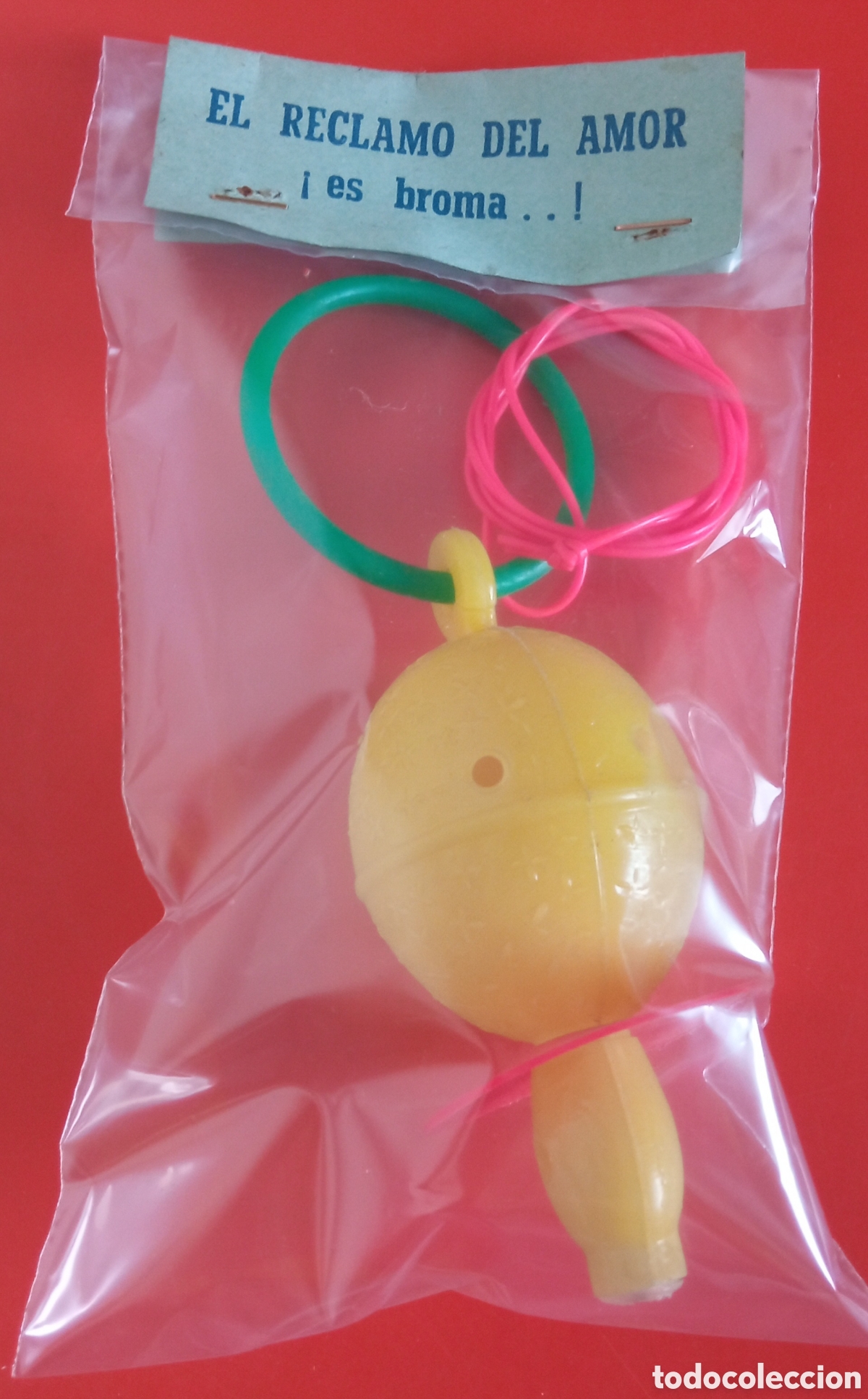 Juguetes antiguos y juegos de colecci&oacute;n: CHUPETA SONORA.BARATIJA KIOSKO NACIONAL 60'S.NUEVA.
