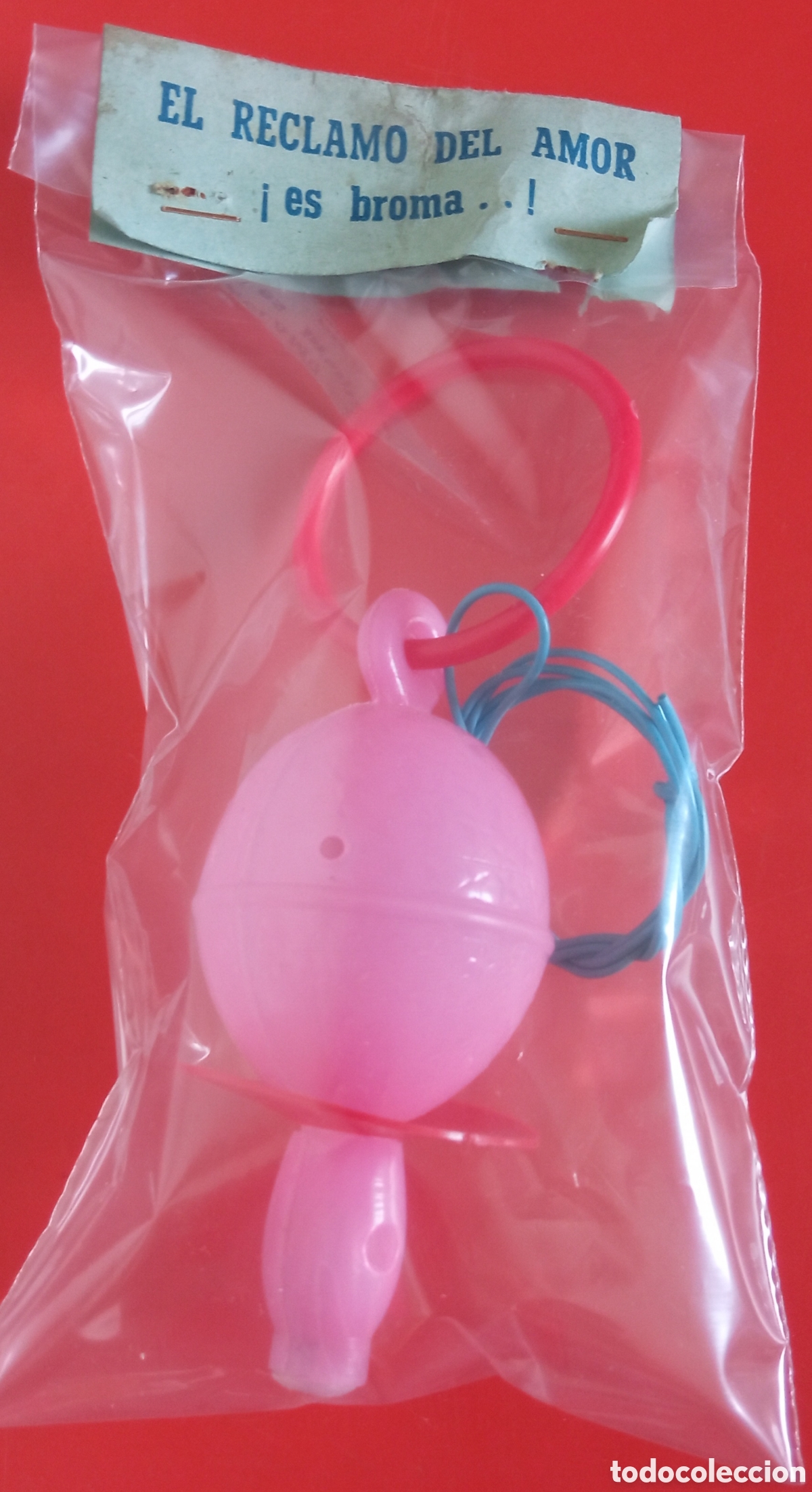 Juguetes antiguos y juegos de colecci&oacute;n: CHUPETA SONORA.BARATIJA KIOSKO NACIONAL 60'S.NUEVA.
