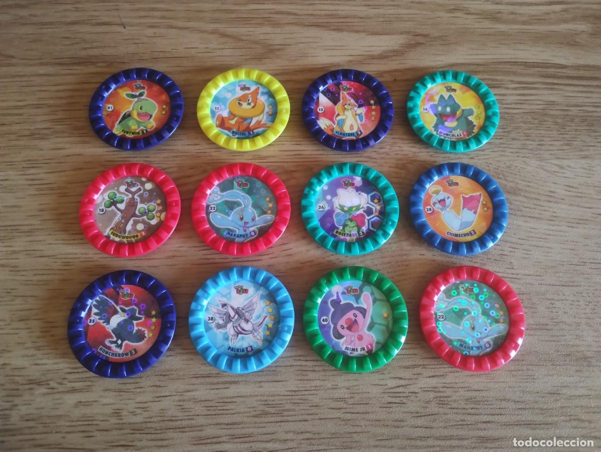 Juguetes antiguos y juegos de colecci&oacute;n: Tazos de pokemon roks a 20 c&eacute;ntimos cada uno