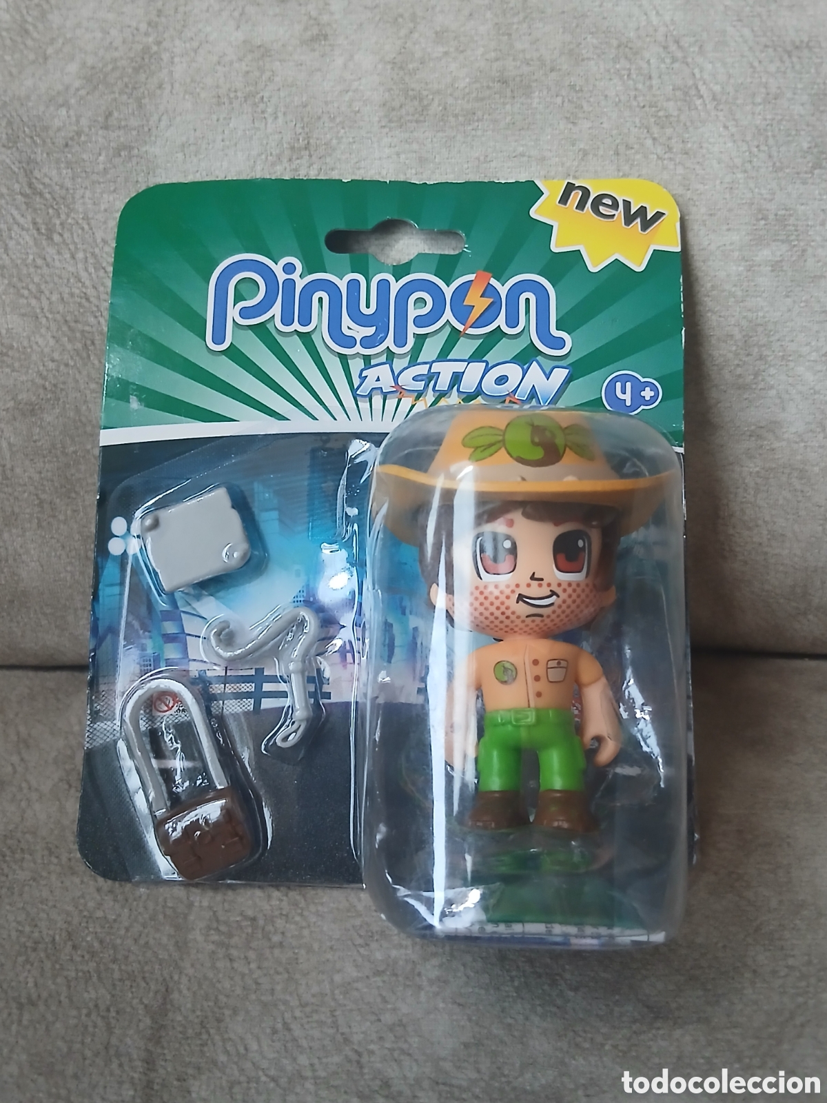 Juguetes antiguos y juegos de colecci&oacute;n: Mu&ntilde;eco Pinypon Action Aventurero (Famosa 2018) Precintado