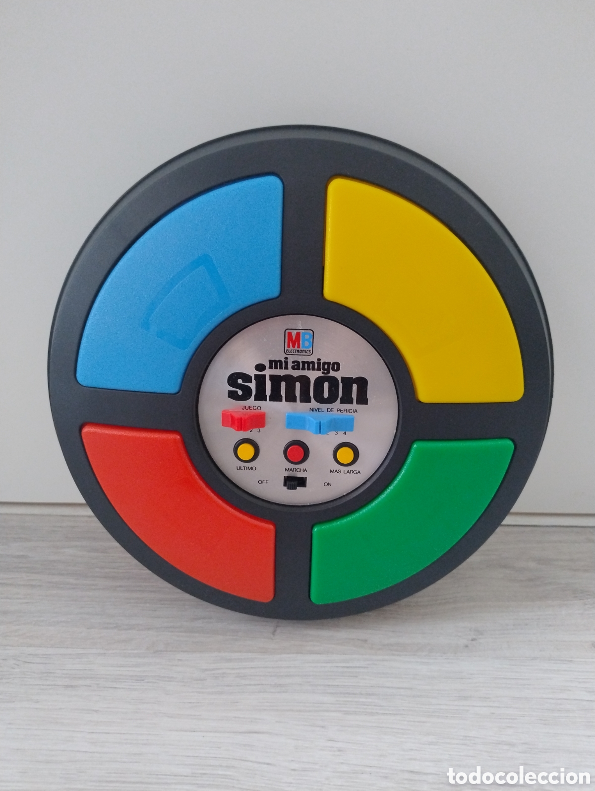 Juguetes antiguos y juegos de colecci&oacute;n: Magn&iacute;fico juego Mi amigo Simon. MB. A&ntilde;os 80.