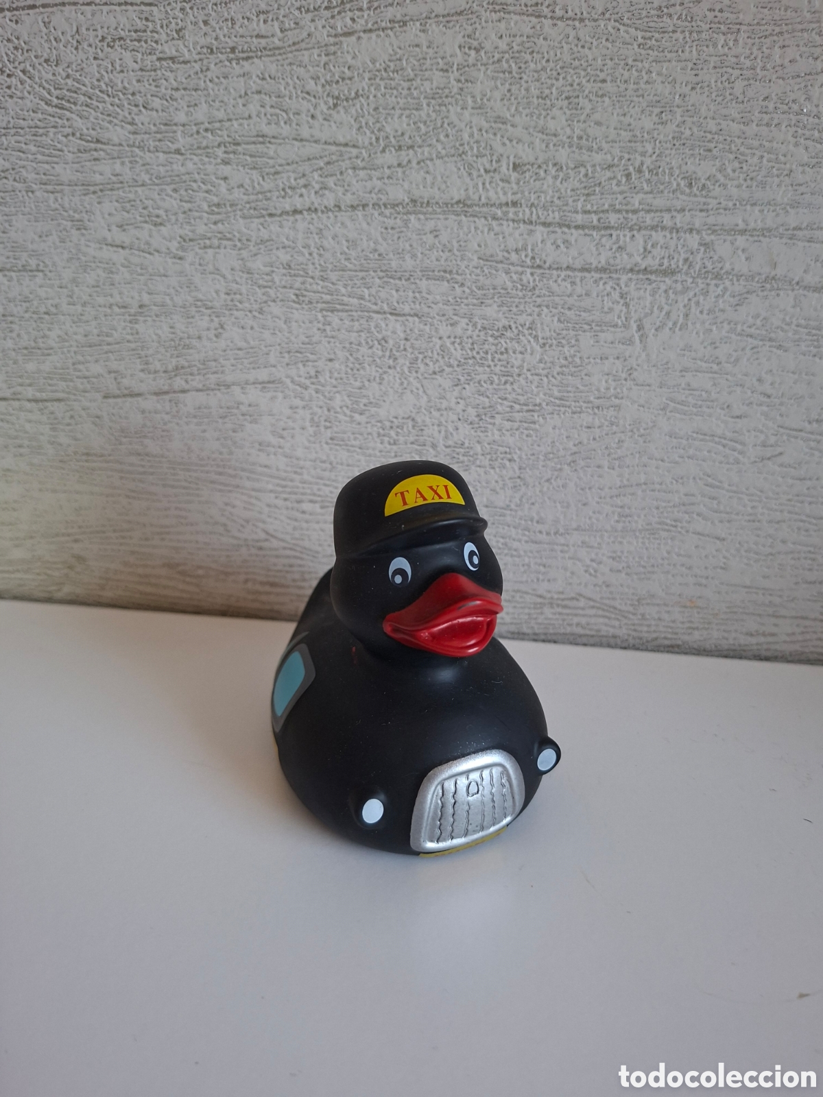 Juguetes antiguos y juegos de colecci&oacute;n: Rubber Duck Pato de Goma dise&ntilde;o Taxi Ingles