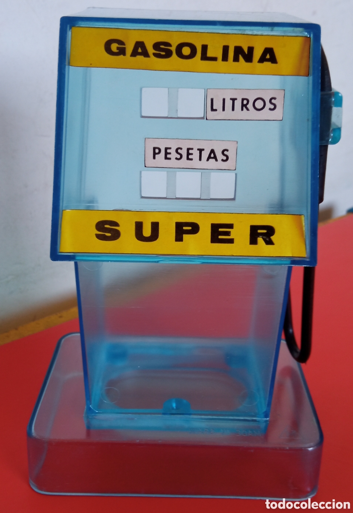 Juguetes antiguos y juegos de colecci&oacute;n: SURTIDOR DE GASOLINA PARA ANISES / CARAMELOS.MONTEPLAST 70'S.NUEVO.