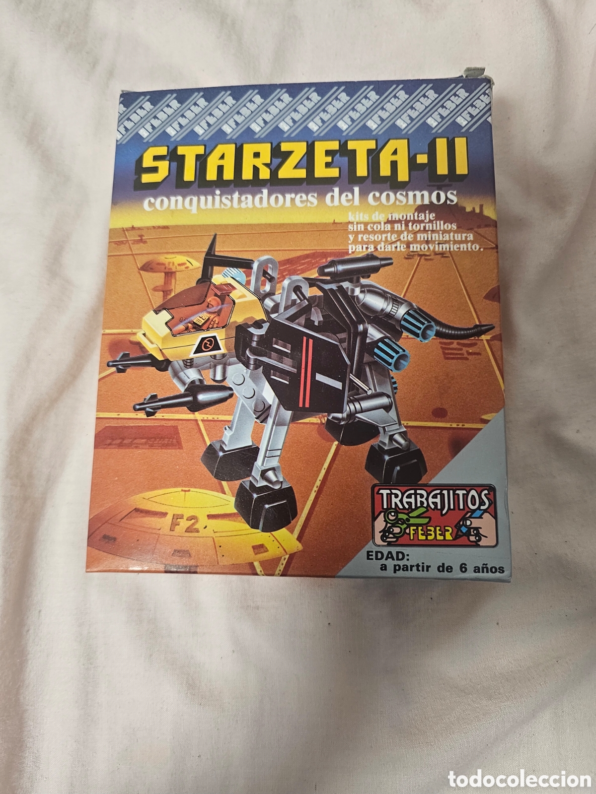 Juguetes antiguos y juegos de colecci&oacute;n: TRABAJITOS FEBER. STARZETA II. CONQUISTADORES DEL COSMOS II. NUEVO. SIN USAR