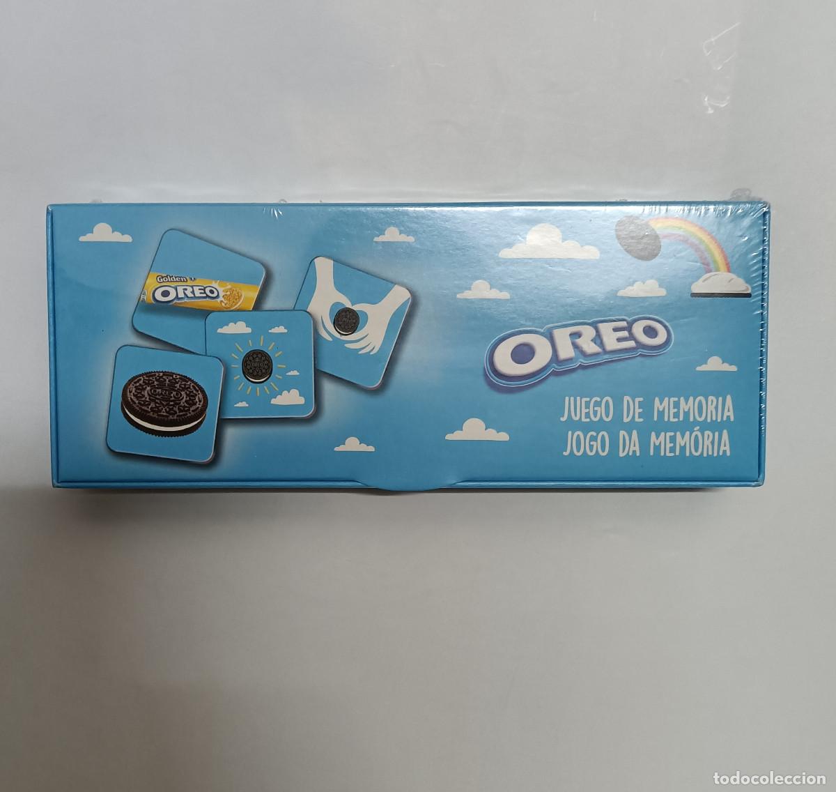 Juguetes antiguos y juegos de colecci&oacute;n: oreo juego juguete memoria cartas cards galleta promo promocional merchandising comestible