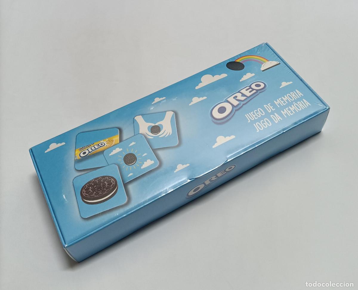 Juguetes antiguos y juegos de colecci&oacute;n: oreo juego juguete memoria cartas cards galleta promo promocional merchandising comestible
